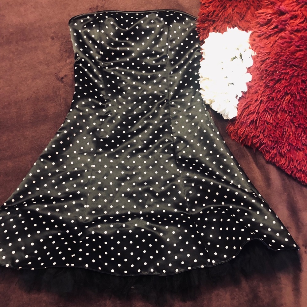 Gunne Sax Vintage Polka Dot Dress